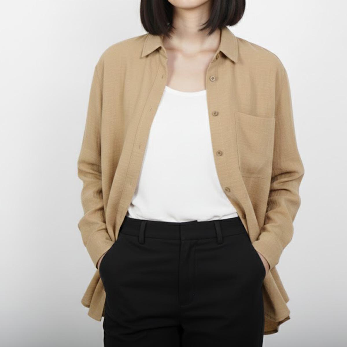 پیراهن آستین بلند زنانه -  